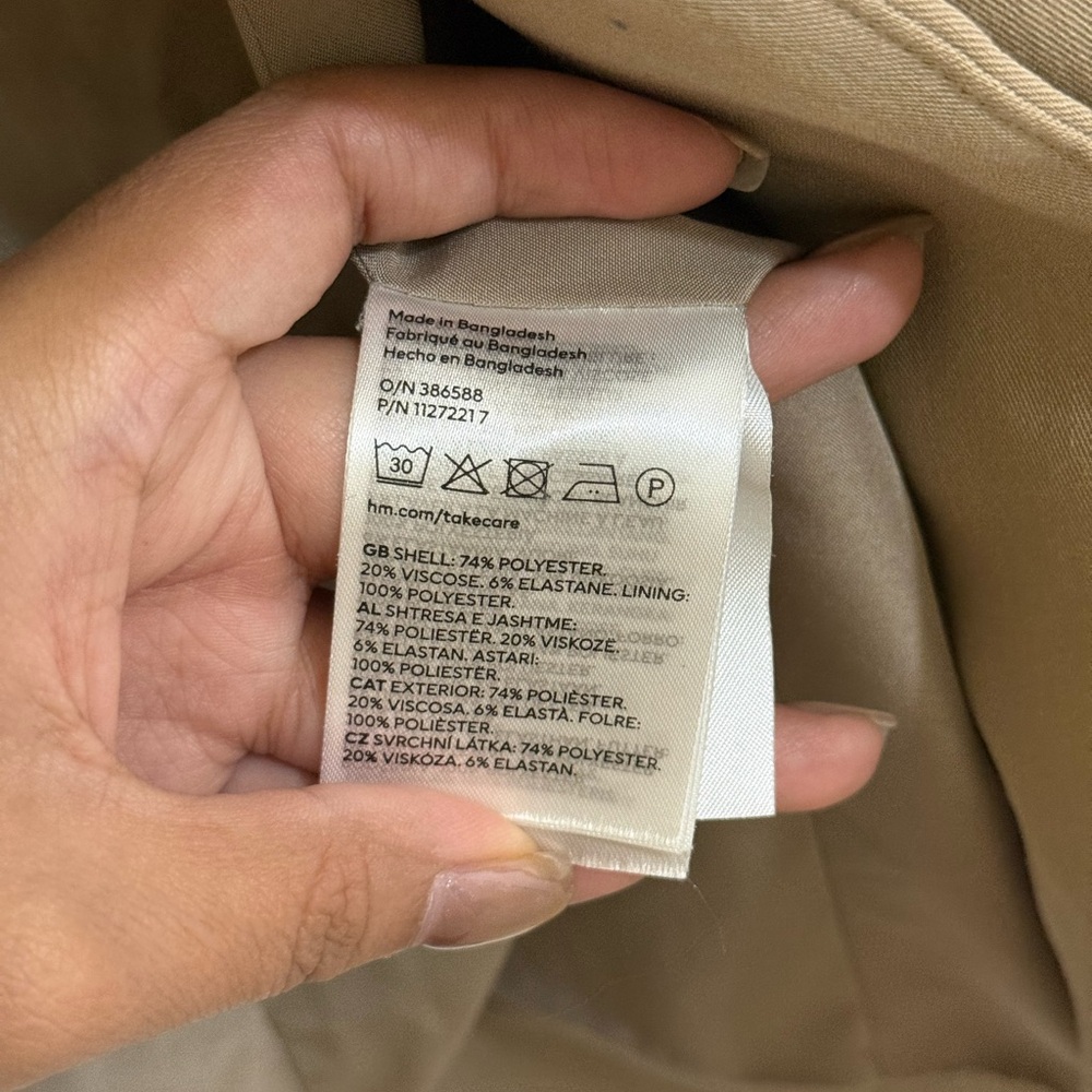 H&M Classic Beige Blazer - Picture 5 of 11